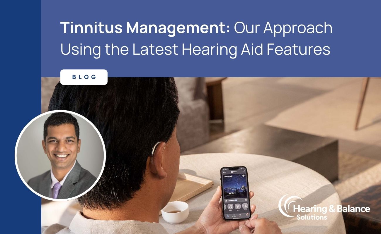 Featured image for “Tinnitus Management: Our Approach Using the Latest Hearing Aid Features”