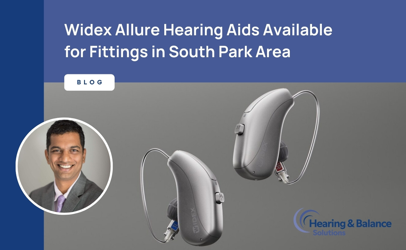 Featured image for “Widex Allure Hearing Aids Available for Fittings in South Park Area”