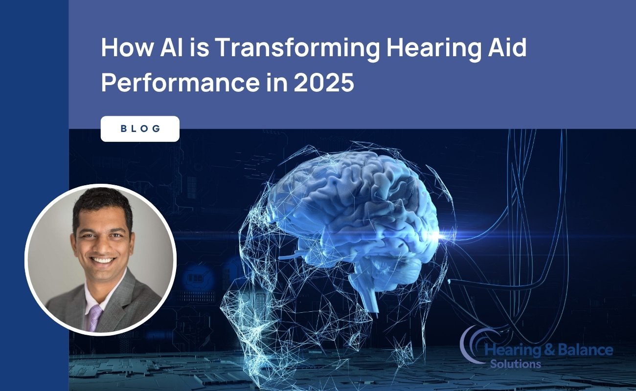 Featured image for “How AI is Transforming Hearing Aid Performance in 2025”